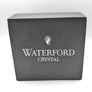 Waterford Crystal Small Shell Dish NIB Original Box Ireland Seahorse Sticker